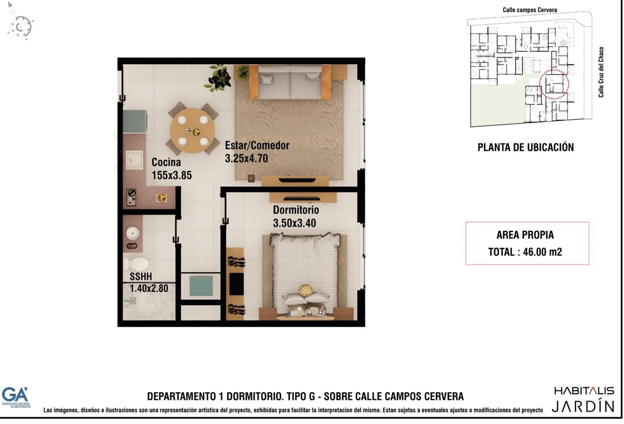 Departamento en venta en VILLA MORRA