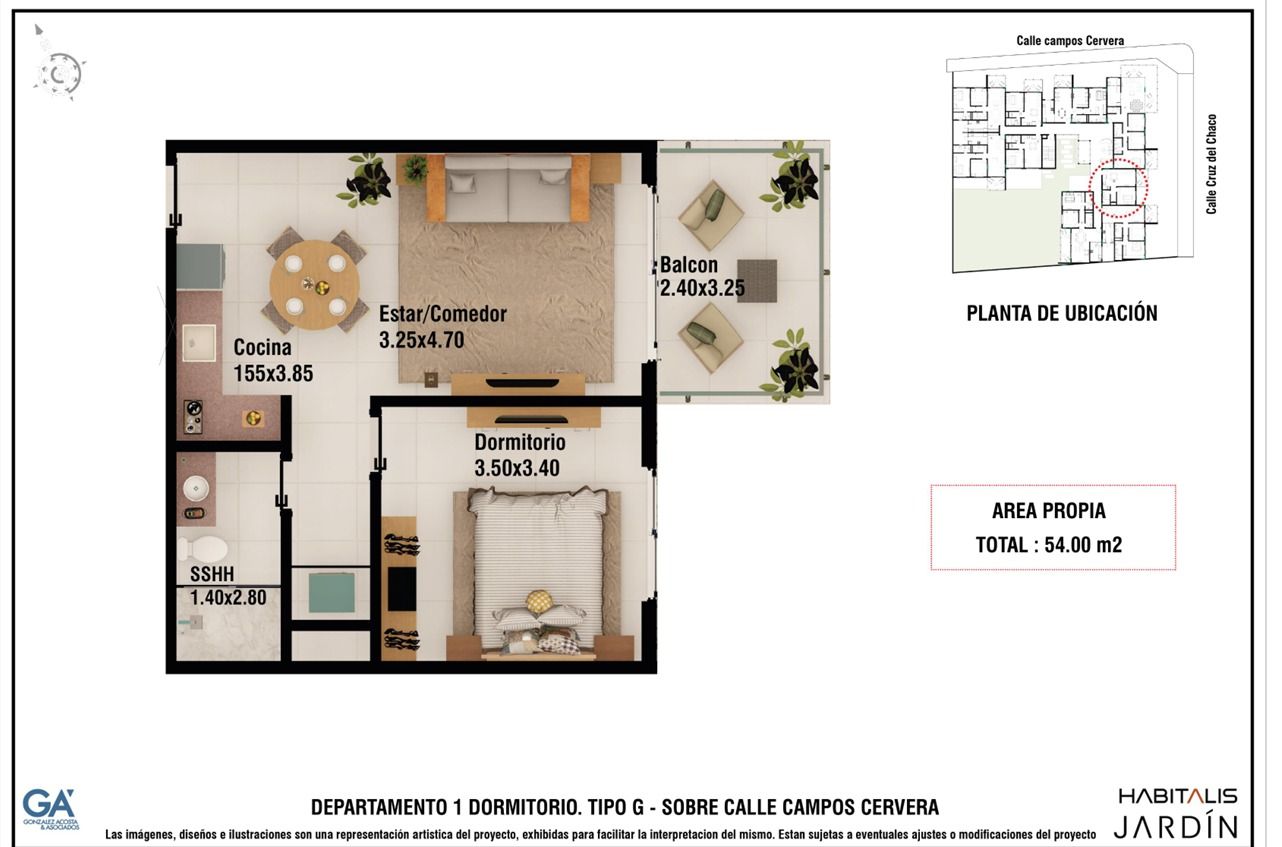 Departamento en venta en VILLA MORRA